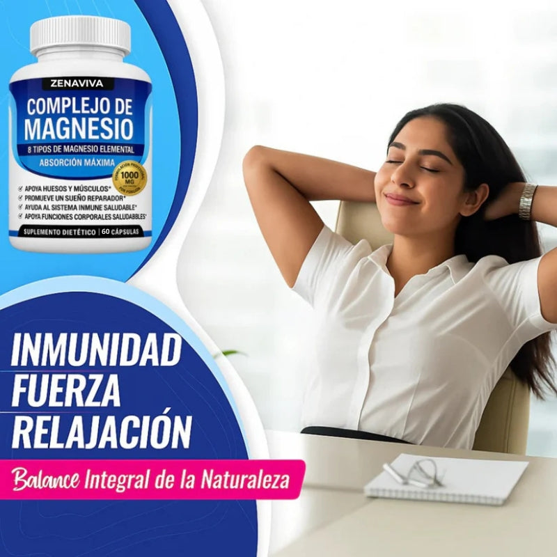 ZenaMag - Capsulas de Magnesio - OFERTA 2X1.