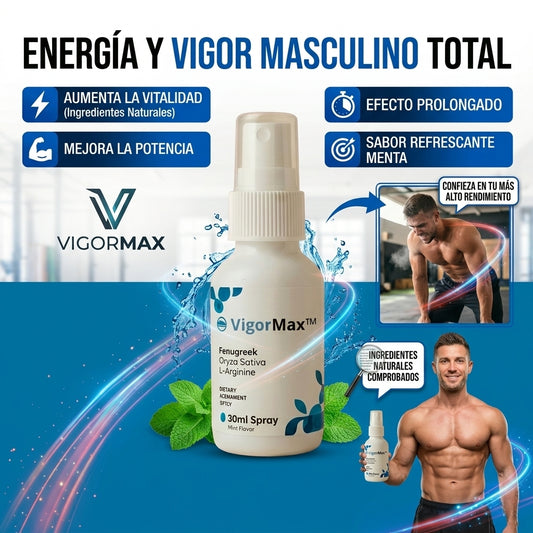 VigorMax - Spray virilizante super efectivo - OFERTA 2X1