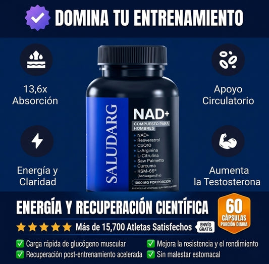 NAD+ Liposomal para hombres OFERTA 2X1