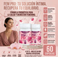 FEM PRO - Capsulas Probióticos Salud Femenina - OFERTA 2X1