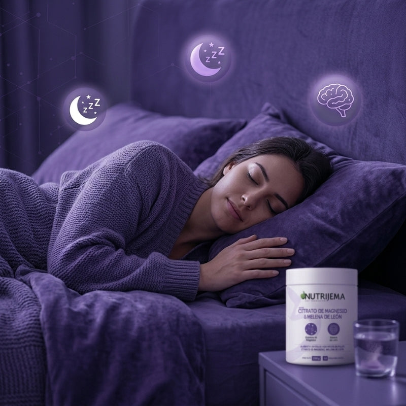 Nutrijema - Citrato de Magnesio con Melena de León - OFERTA 2X1
