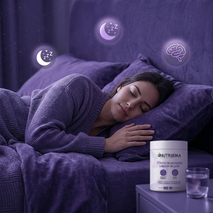 Nutrijema - Citrato de Magnesio con Melena de León - OFERTA 2X1