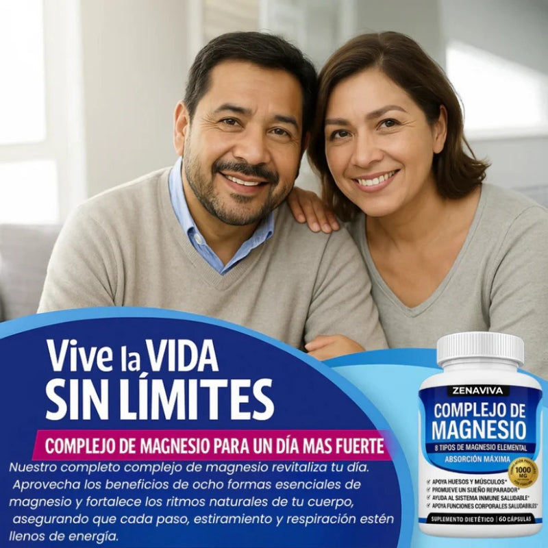 ZenaMag - Capsulas de Magnesio - OFERTA 2X1.