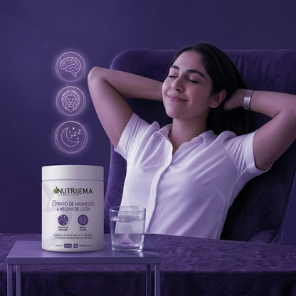 Nutrijema - Citrato de Magnesio con Melena de León - OFERTA 2X1