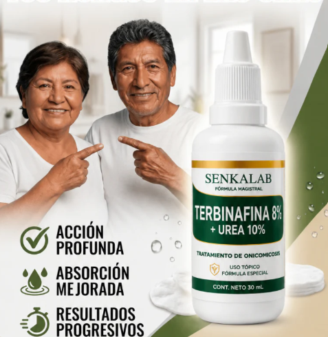 Terbinafina 8% - Ayuda a eliminar los hongos en las uñas - OFERTA 2X1