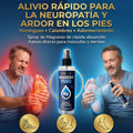 SPRAY DE MAGNESIO - Alivio para la Neuropatía y Ardor en los pies - OFERTA 2X1